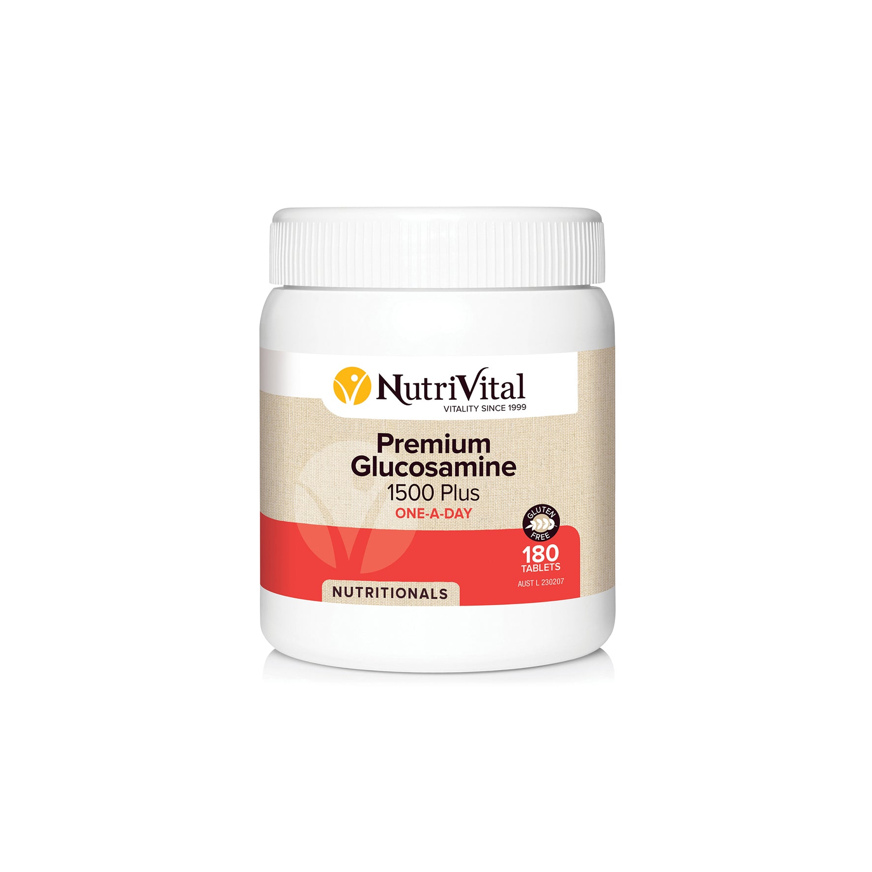 NUTRIVITAL GLUCOSAMINE 1500MG